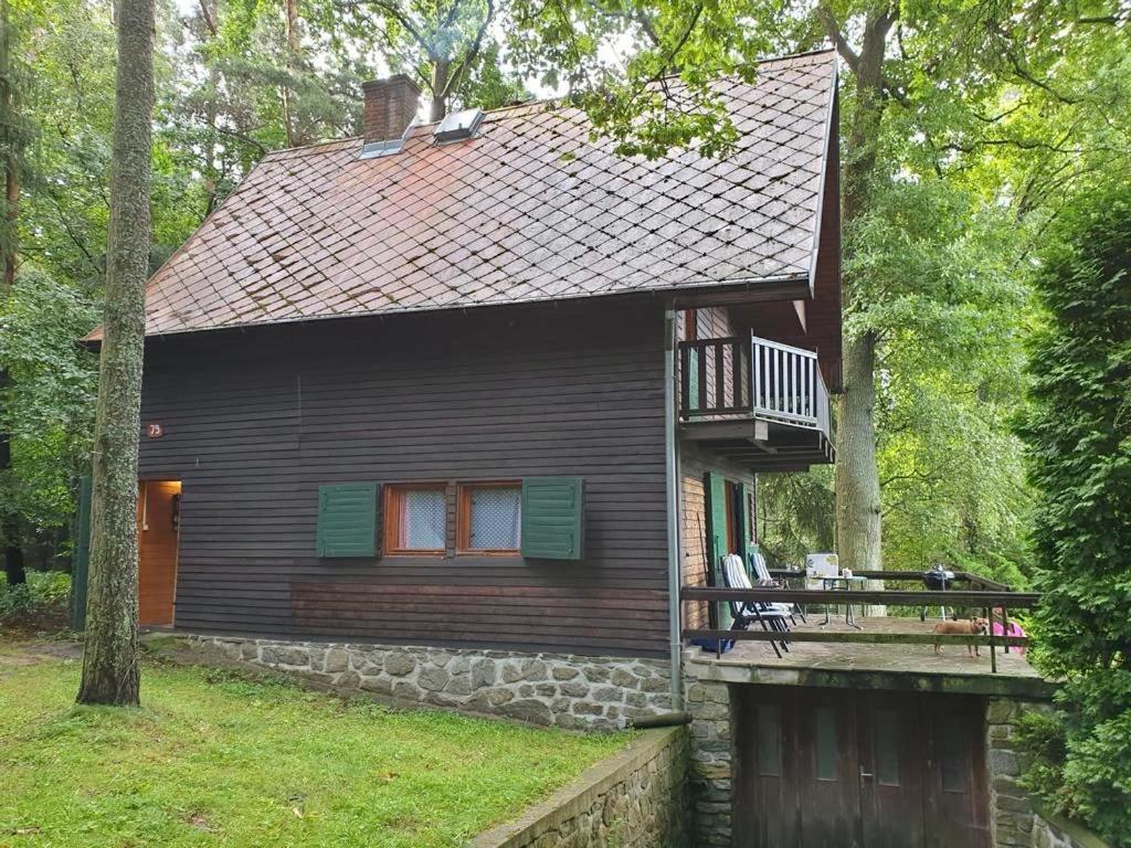 Chata Roudná Klenovice  Exterior foto